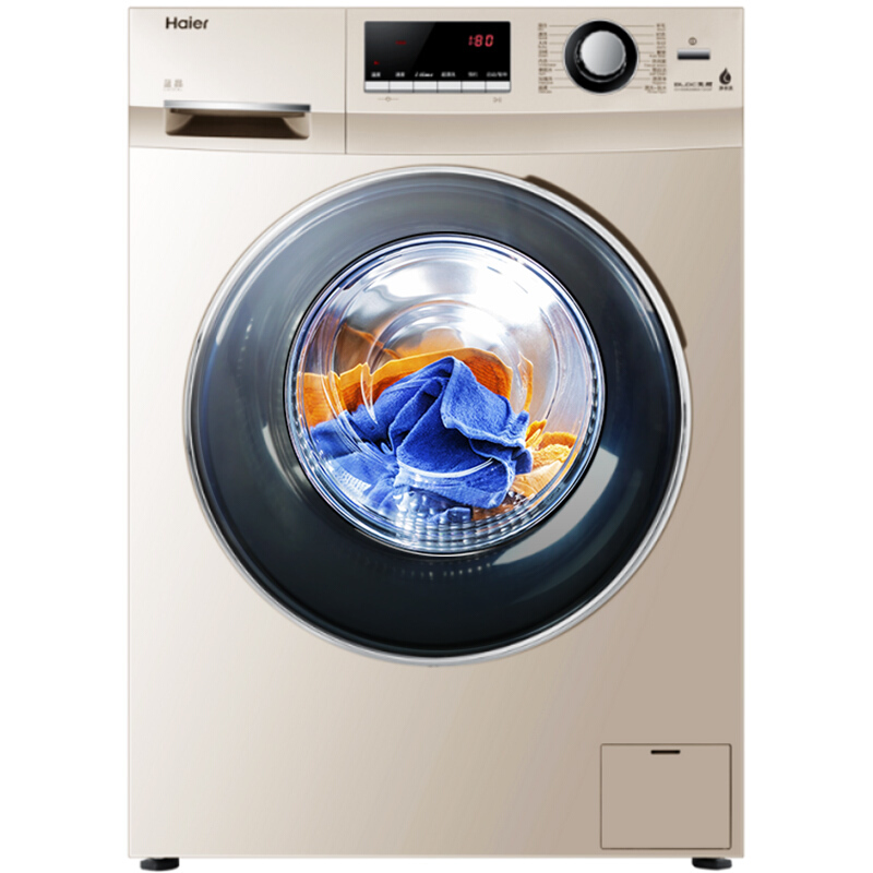  海尔 G100629BX12GF 滚筒洗衣机 10公斤 大容量 变频节能净水洗 